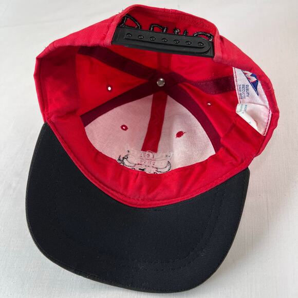 Chicago Bulls Mighty Mac NBA Vintage Toddler sz 2-4T Snapback Hat embroidered - Picture 6 of 8